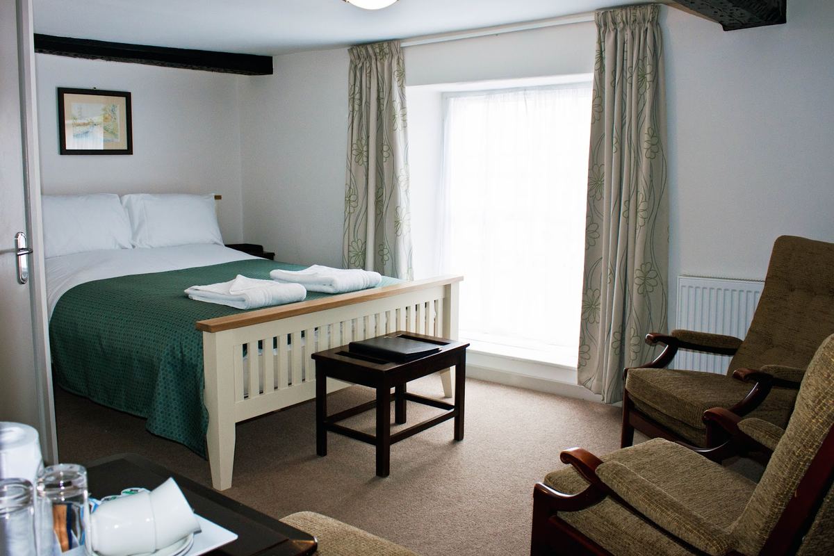 A double room at The Blenheim Buttery, Woodstock
